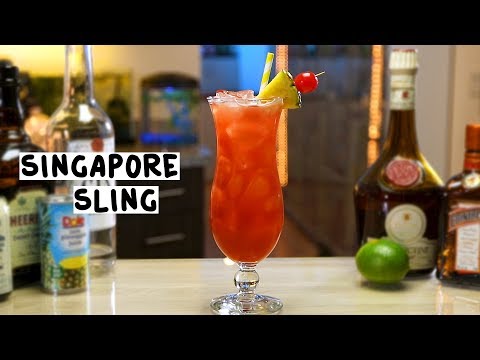 Singapore Sling - Tipsy Bartender