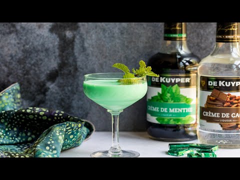 Retro Grasshopper Cocktail Recipe