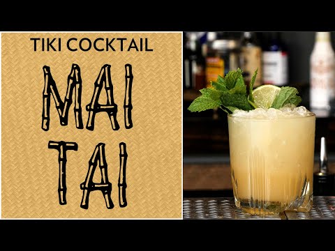 My Favorite Mai Tai (Trade Vic&#039;s Rum and Orgeat Classic Tiki Drink)